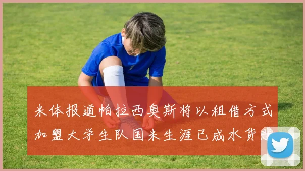米体报道帕拉西奥斯将以租借方式加盟大学生队国米生涯已成水货悲剧